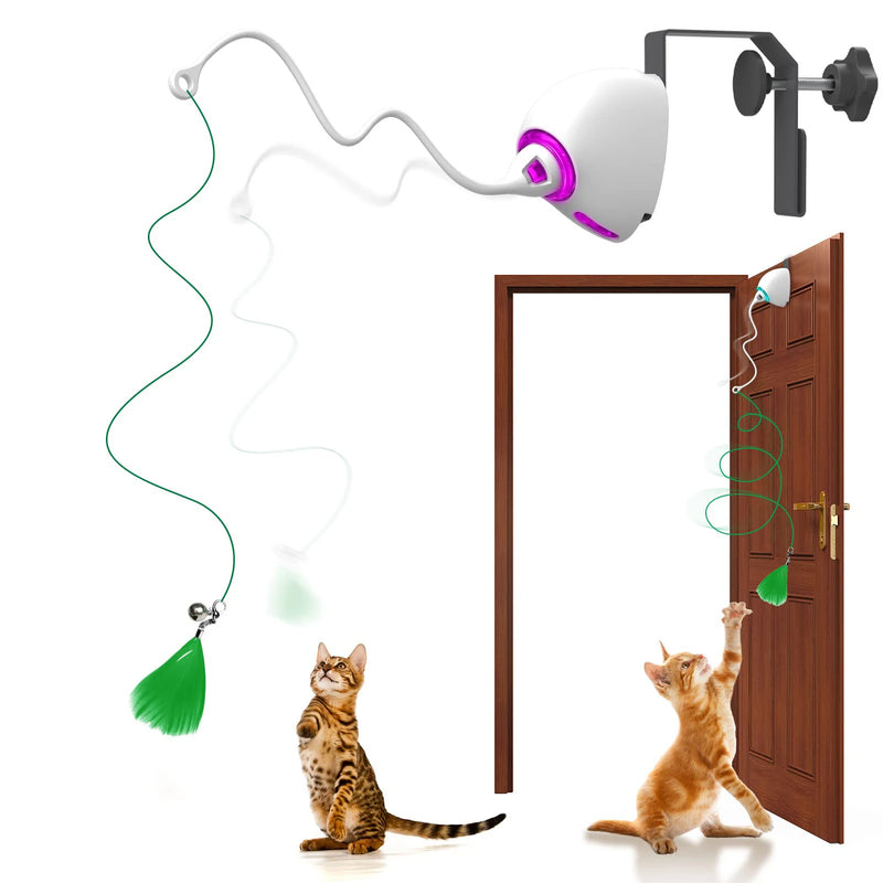 Electric cat Toy Rope Automatic Teaser