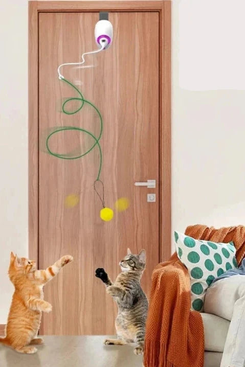 Electric cat Toy Rope Automatic Teaser